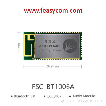 FSC-BT1006A | QCC3007 Bluetooth Audio Module for TWS Application